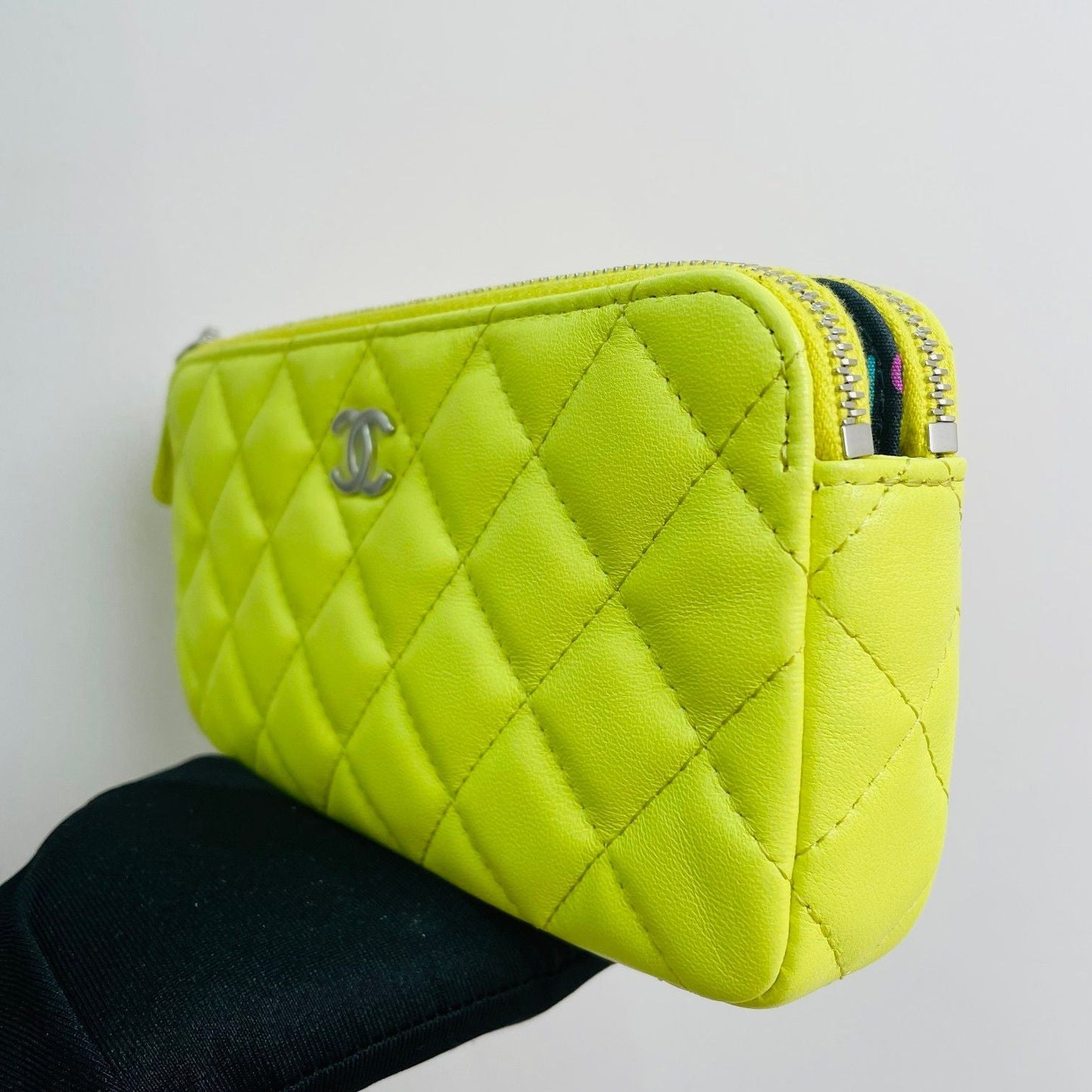 Preloved Chanel WOC Yellow 101285