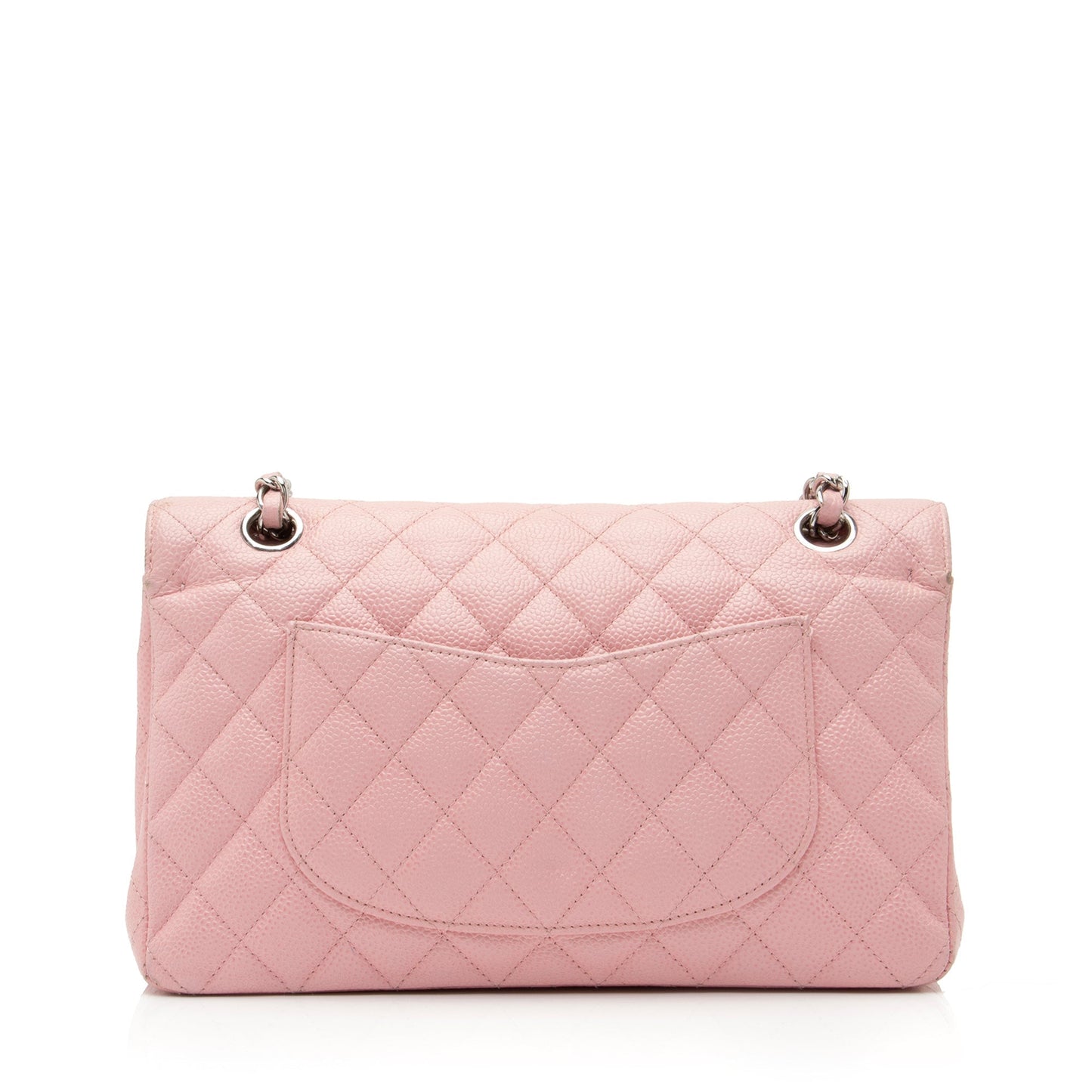 Chanel Caviar Leather Classic Medium Double Flap Bag (SHF-23513)