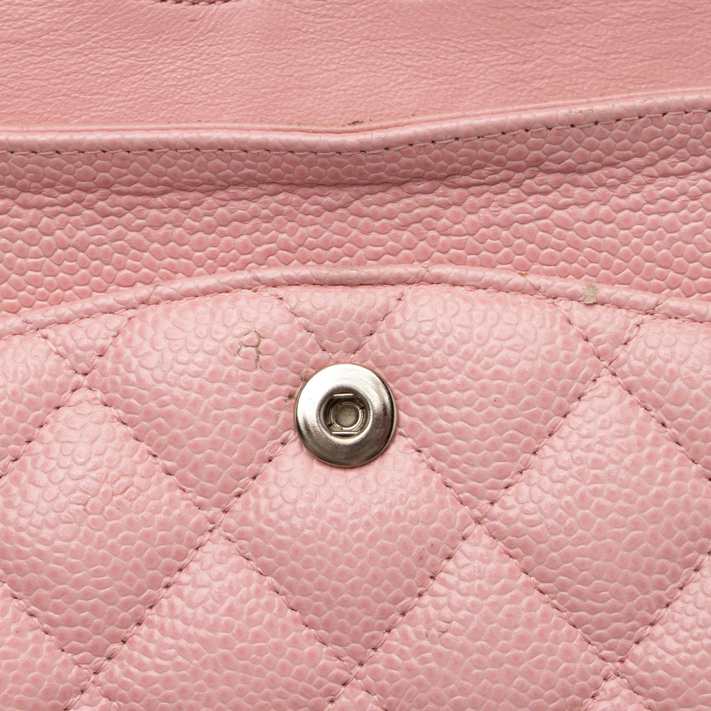 Chanel Caviar Leather Classic Medium Double Flap Bag (SHF-23513)