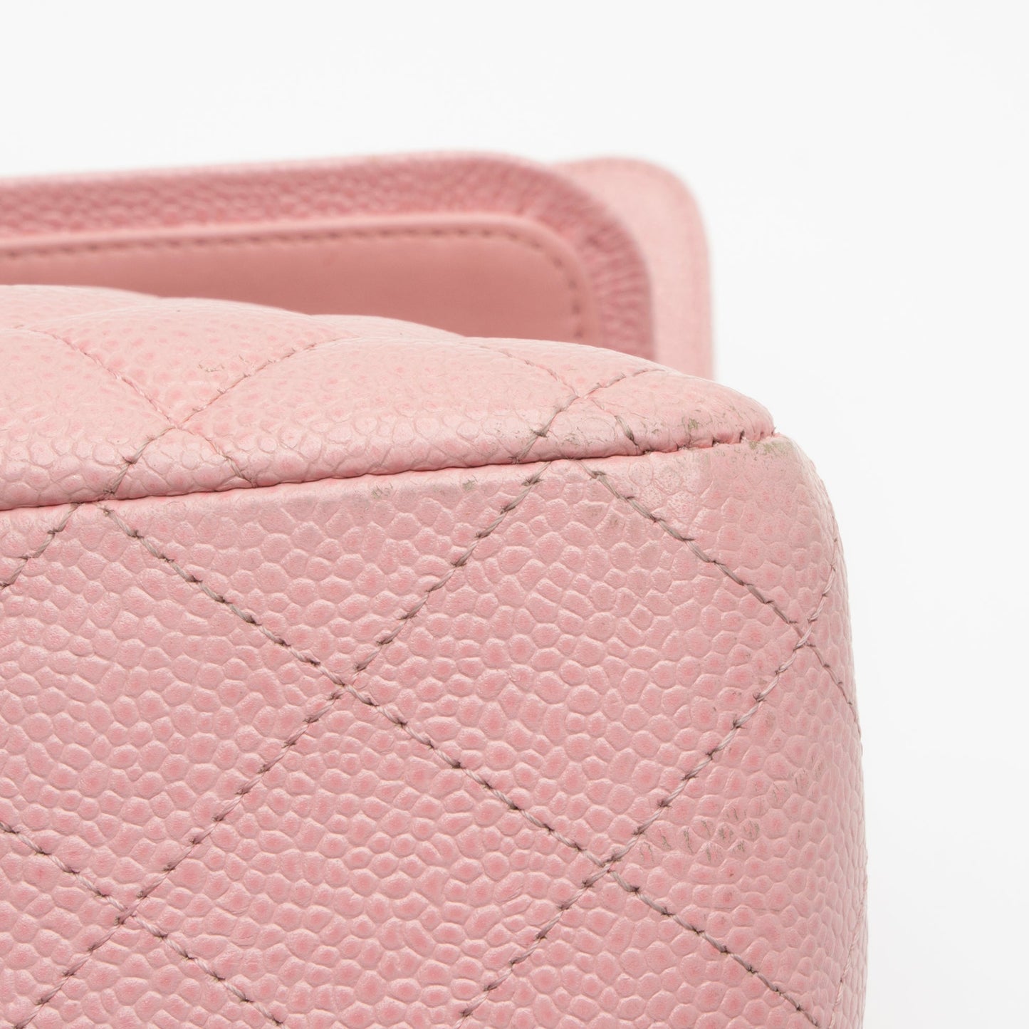 Chanel Caviar Leather Classic Medium Double Flap Bag (SHF-23513)