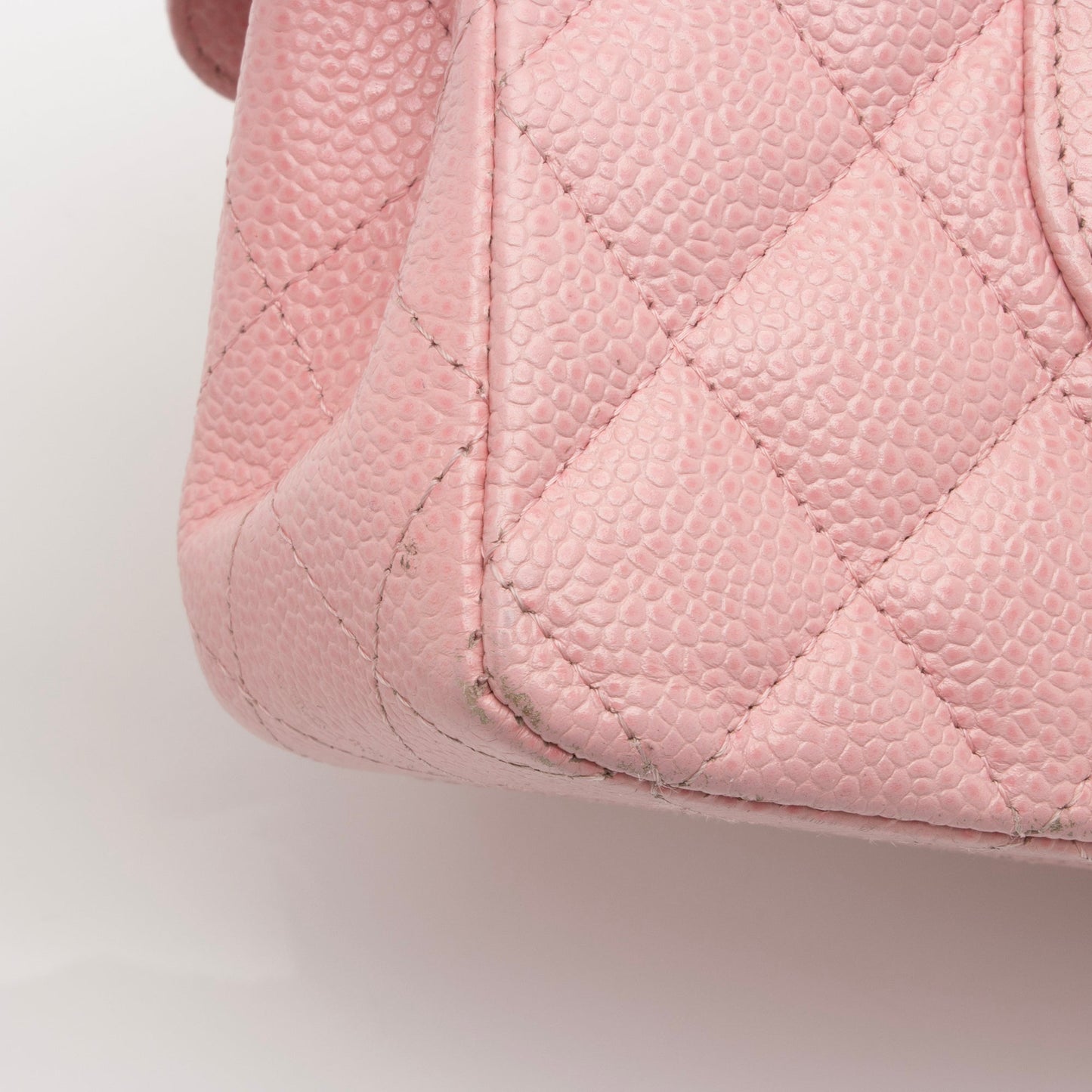 Chanel Caviar Leather Classic Medium Double Flap Bag (SHF-23513)
