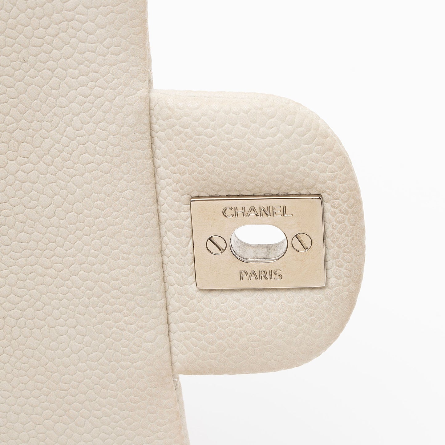 Chanel Caviar Leather Classic Medium Double Flap Bag (SHF-6uLdtF)