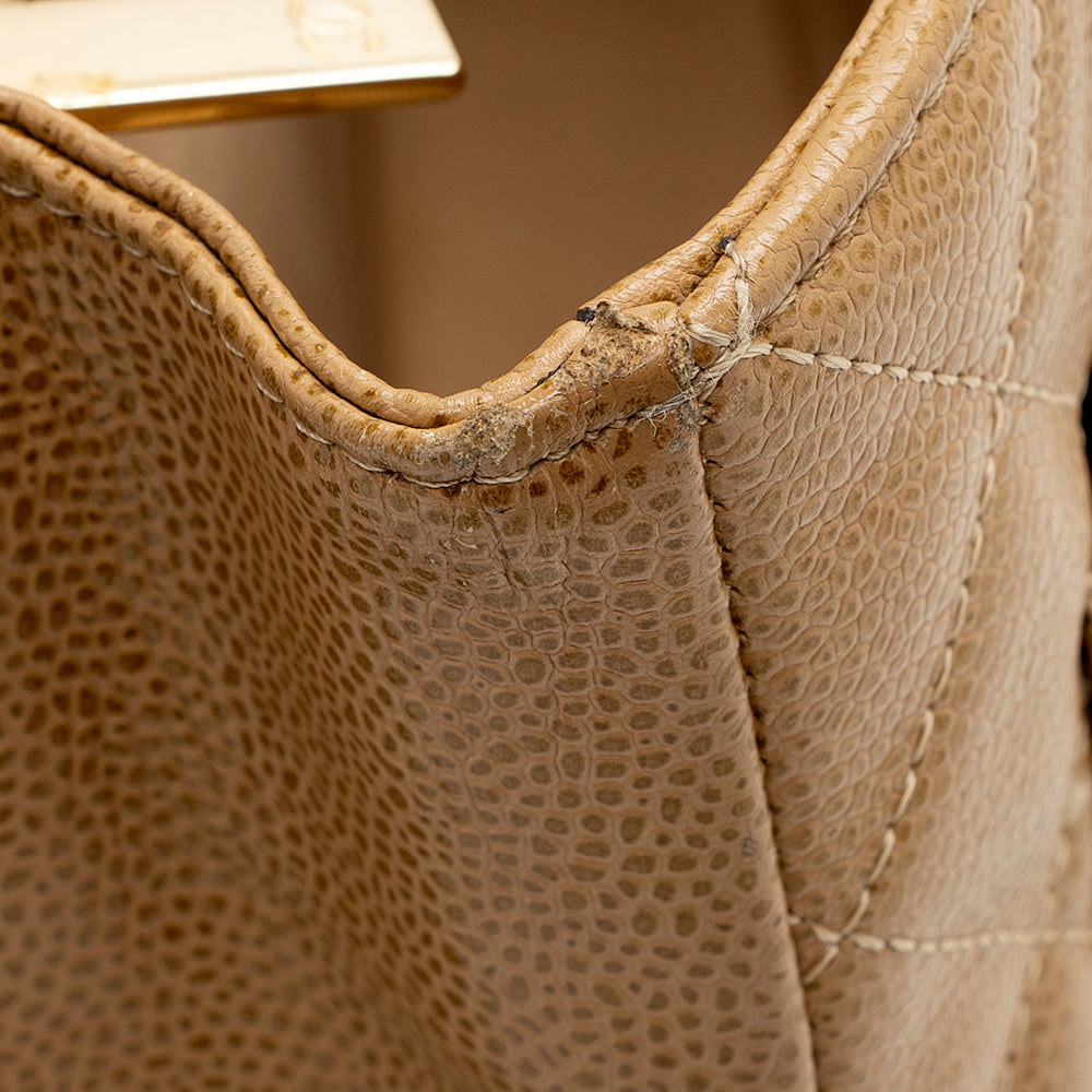 Chanel Caviar Leather Grand Shopping Tote (SHF-16617)
