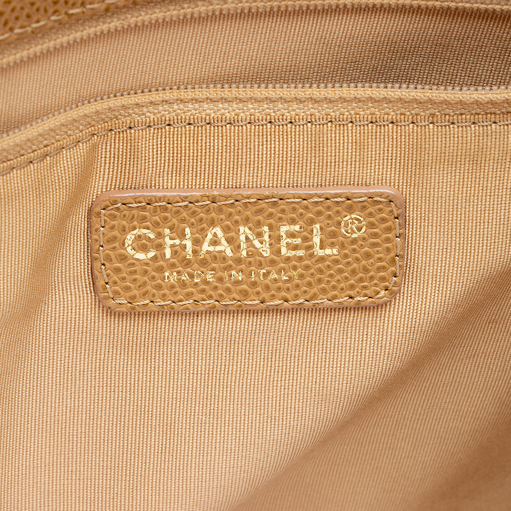 Chanel Caviar Leather Grand Shopping Tote (SHF-16617)