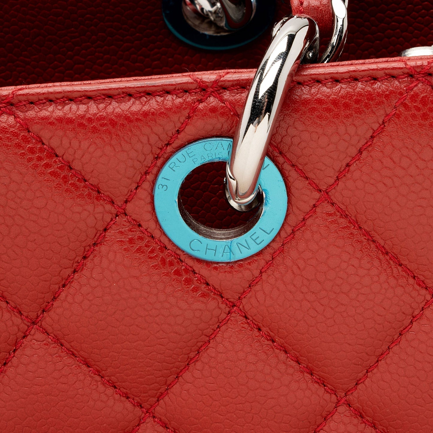 Chanel Caviar Leather Grand Shopping Tote (SHF-pUyEza)