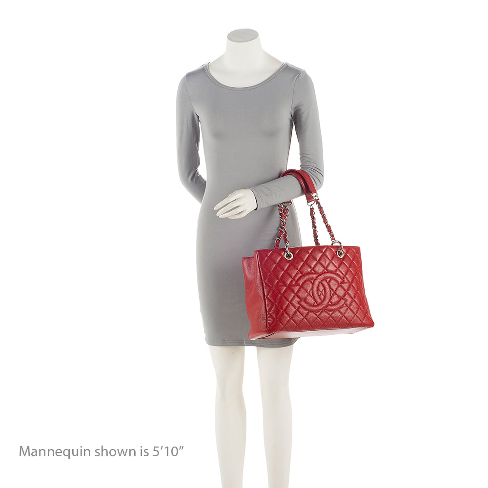 Chanel Caviar Leather Grand Shopping Tote (SHF-pUyEza)