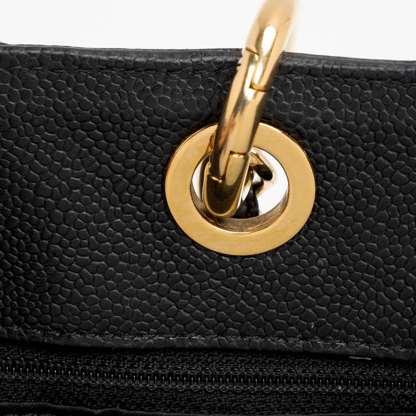 Chanel Caviar Leather Grand Shopping Tote (SHF-vlmDO8)