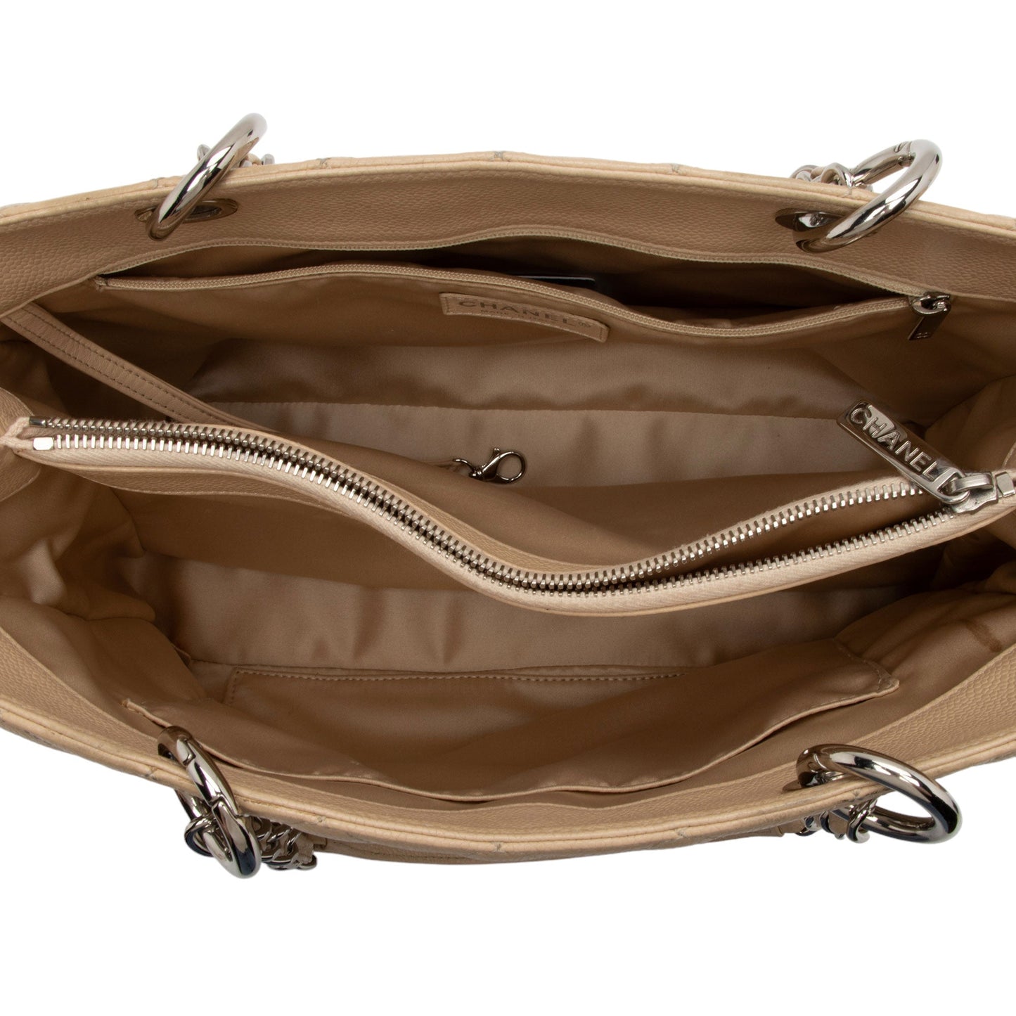 Chanel Caviar Leather Grand Shopping Tote (SHF-x73usl)