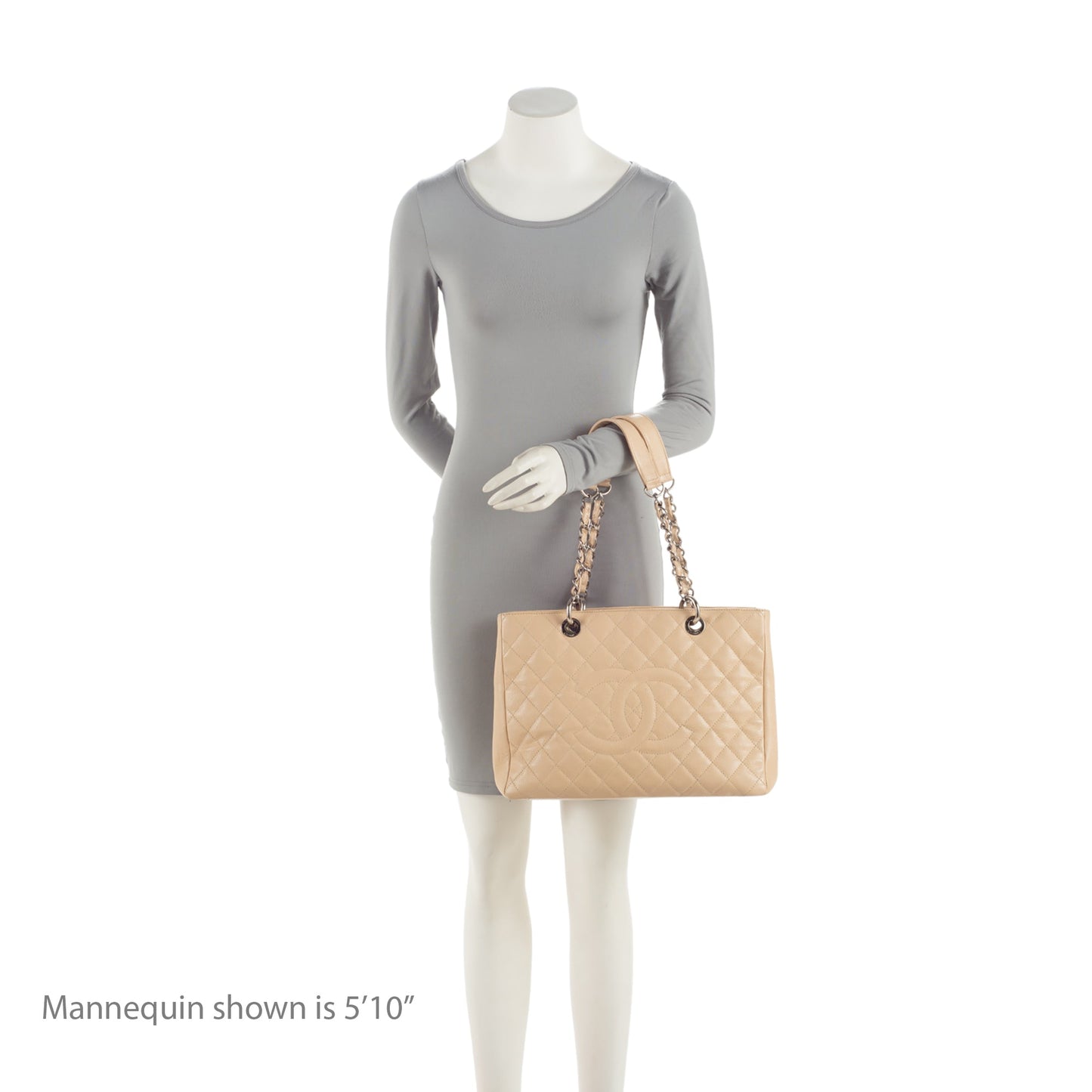 Chanel Caviar Leather Grand Shopping Tote (SHF-x73usl)