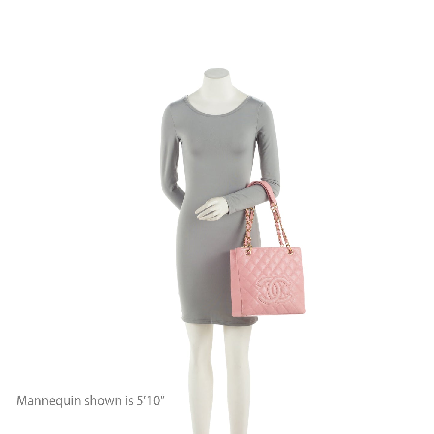 Chanel Caviar Leather Petite Shopping Tote (SHF-yT2Qvc)