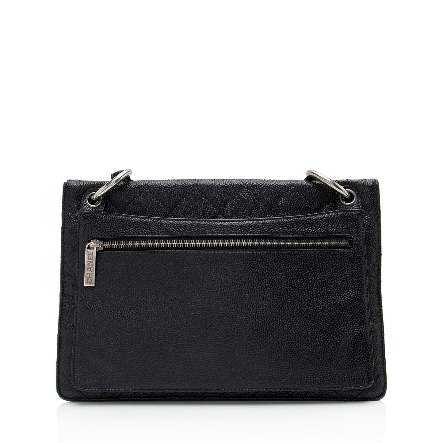 Chanel Caviar Leather Retro Class Medium Flap Bag (SHF-6qTNHe)
