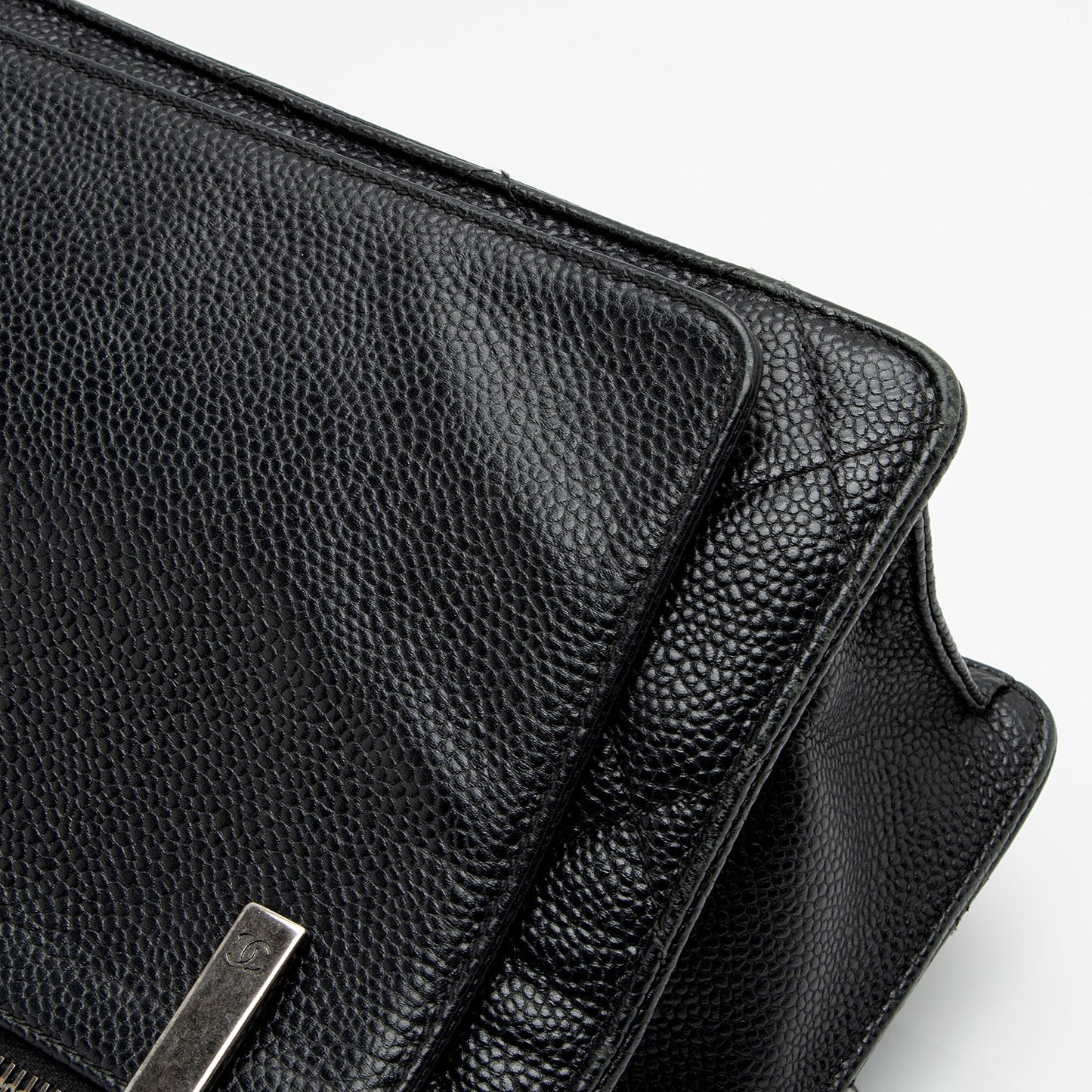 Chanel Caviar Leather Retro Class Medium Flap Bag (SHF-6qTNHe)