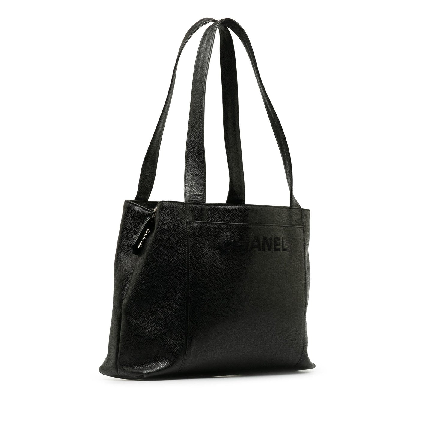 Chanel Caviar Leather Shoulder Bag (SHG-TR89E2)