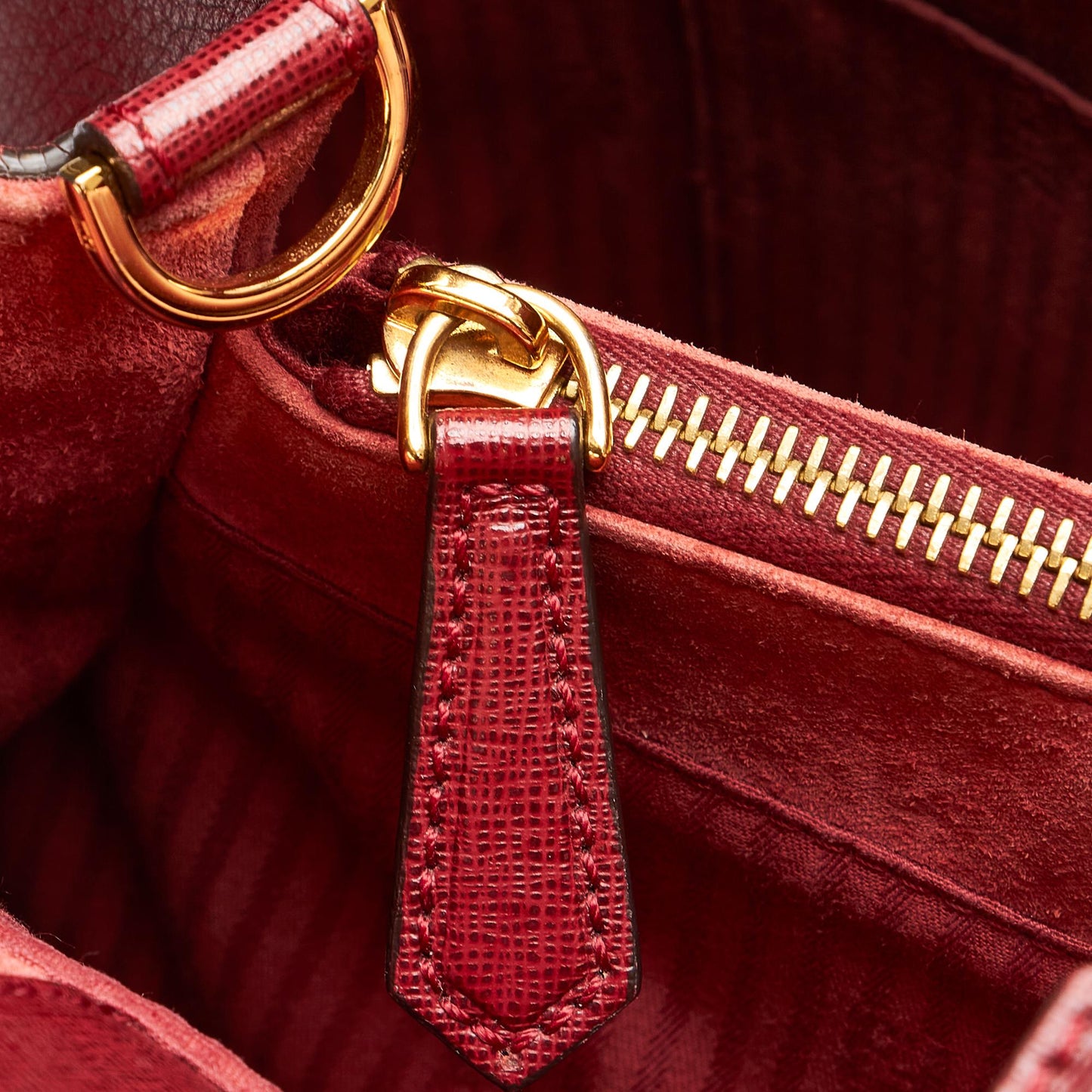 Fendi 2Jours Leather Handbag