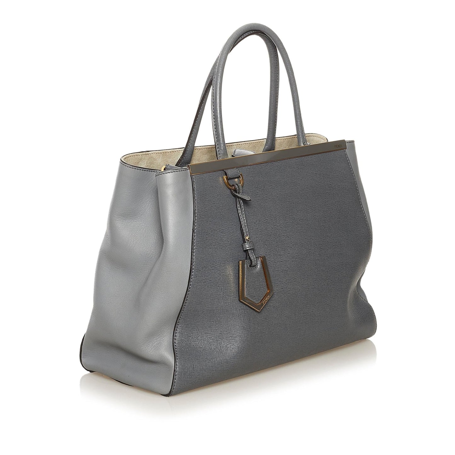 Fendi 2Jours Leather Satchel