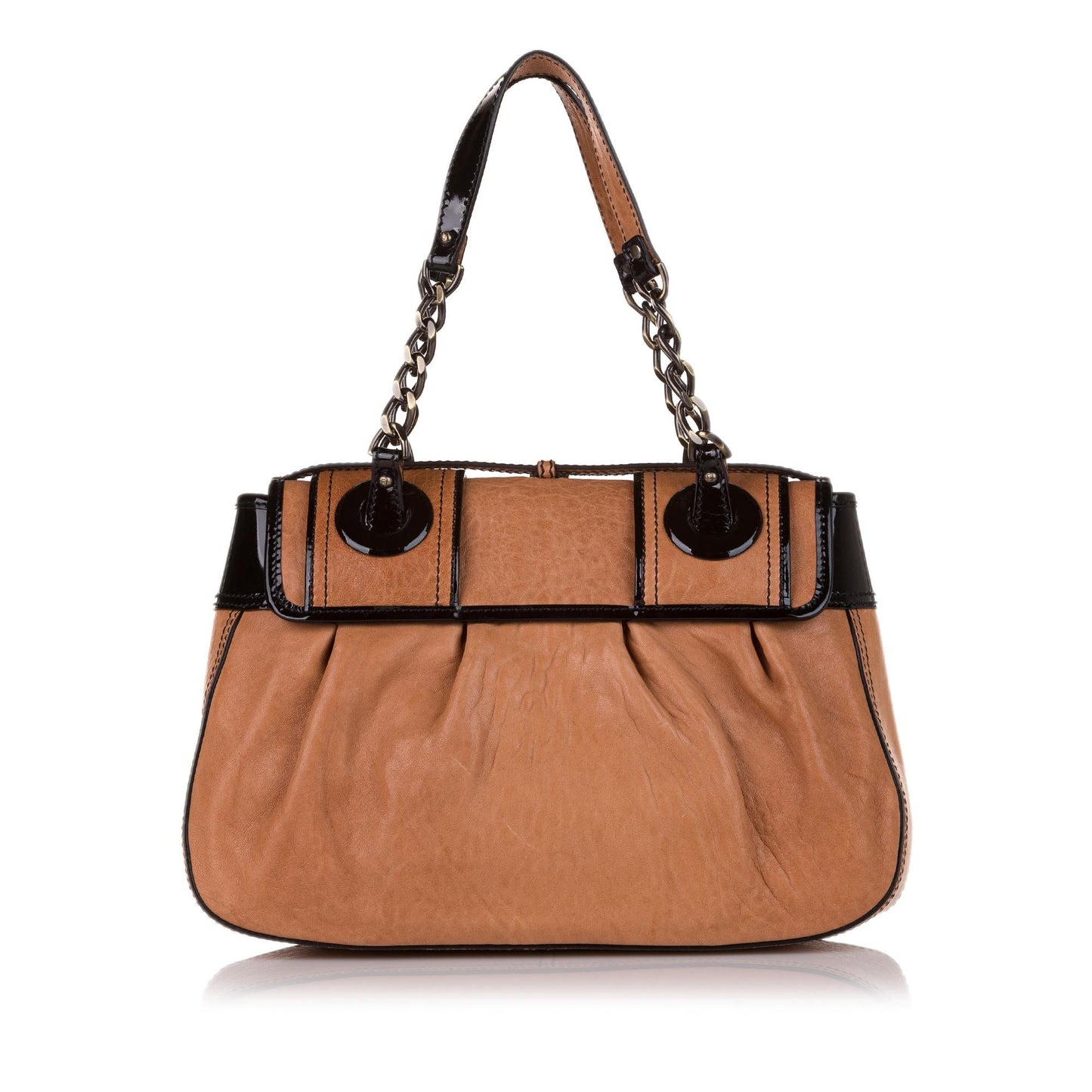 Fendi B. Bag Leather Handbag