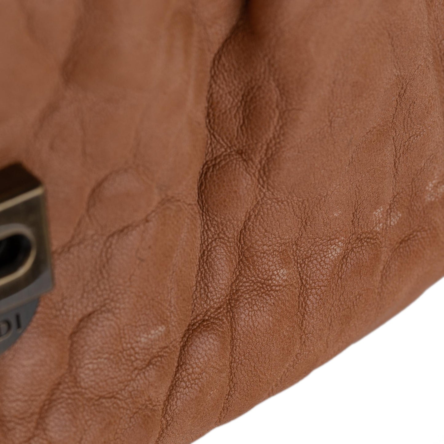 Fendi B. Bag Leather Handbag