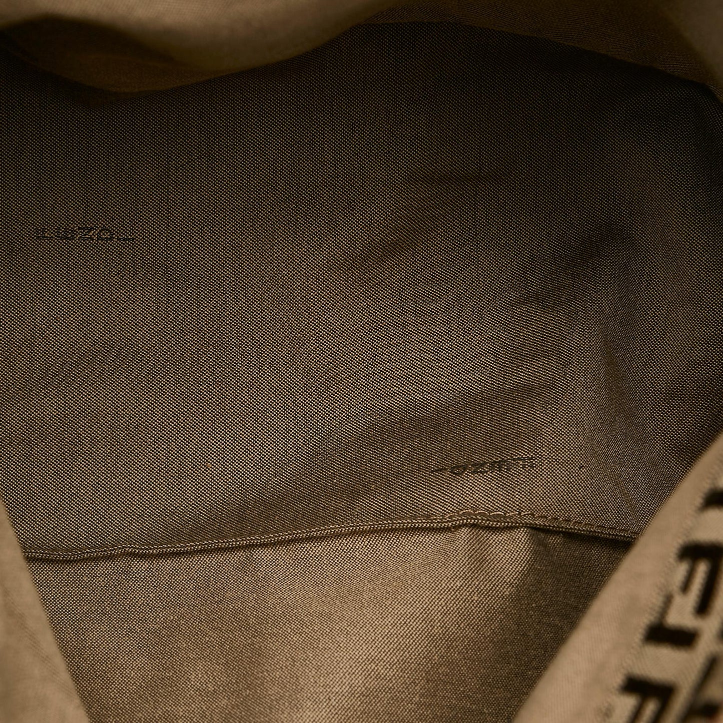 Fendi Zucchino Mamma Forever Canvas Shoulder Bag