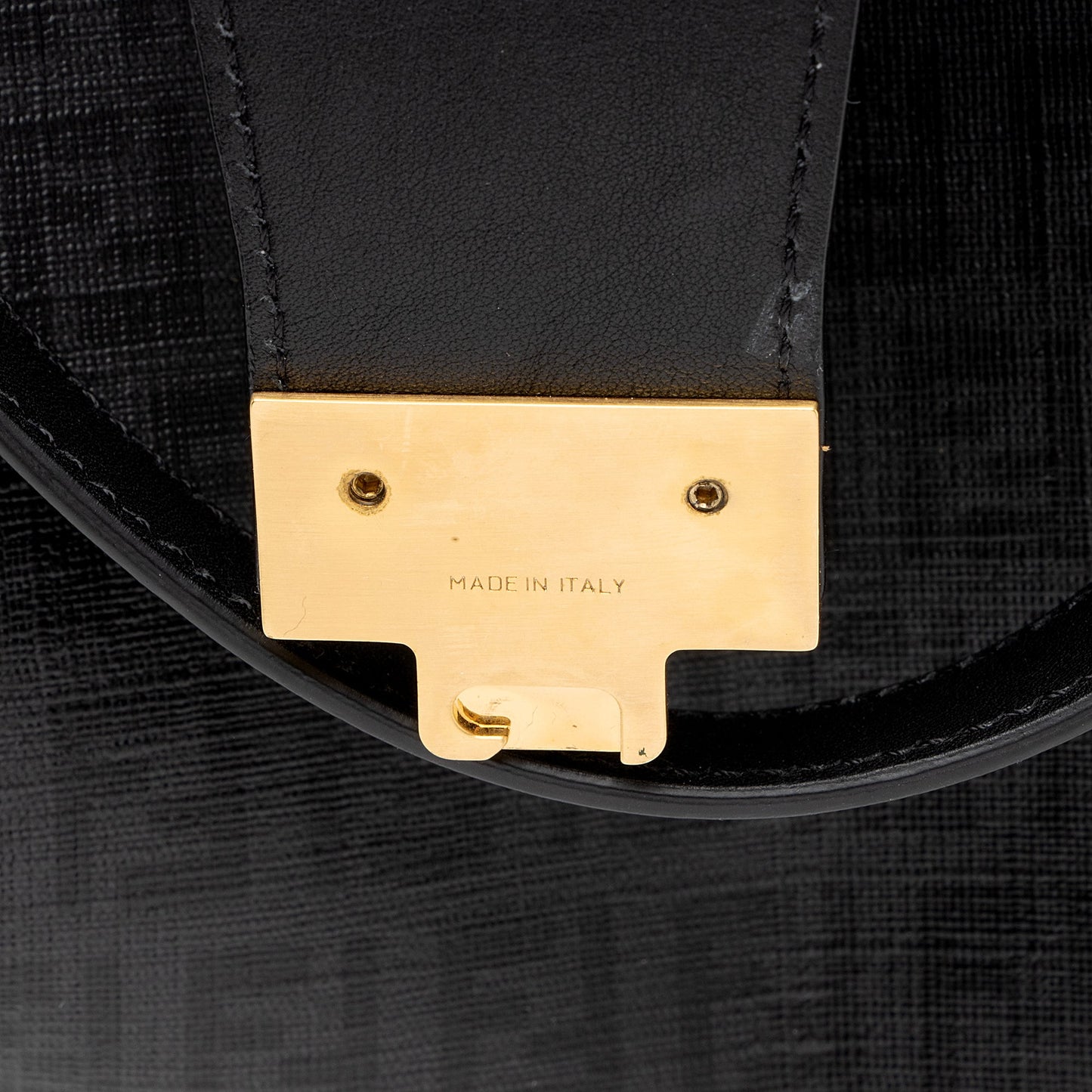 Fendi Zucchino Spalmati Chiusura Medium Tote