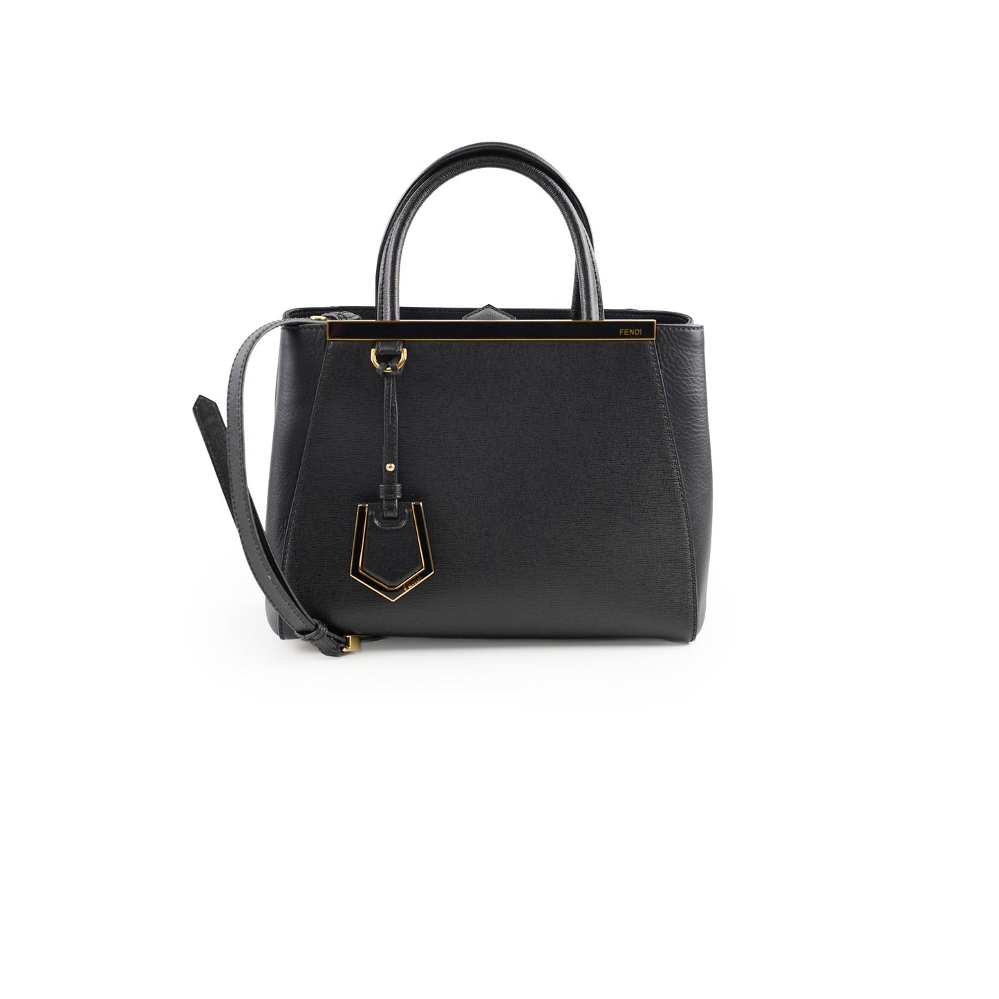 Fendi 2 Jours Small Tote Black