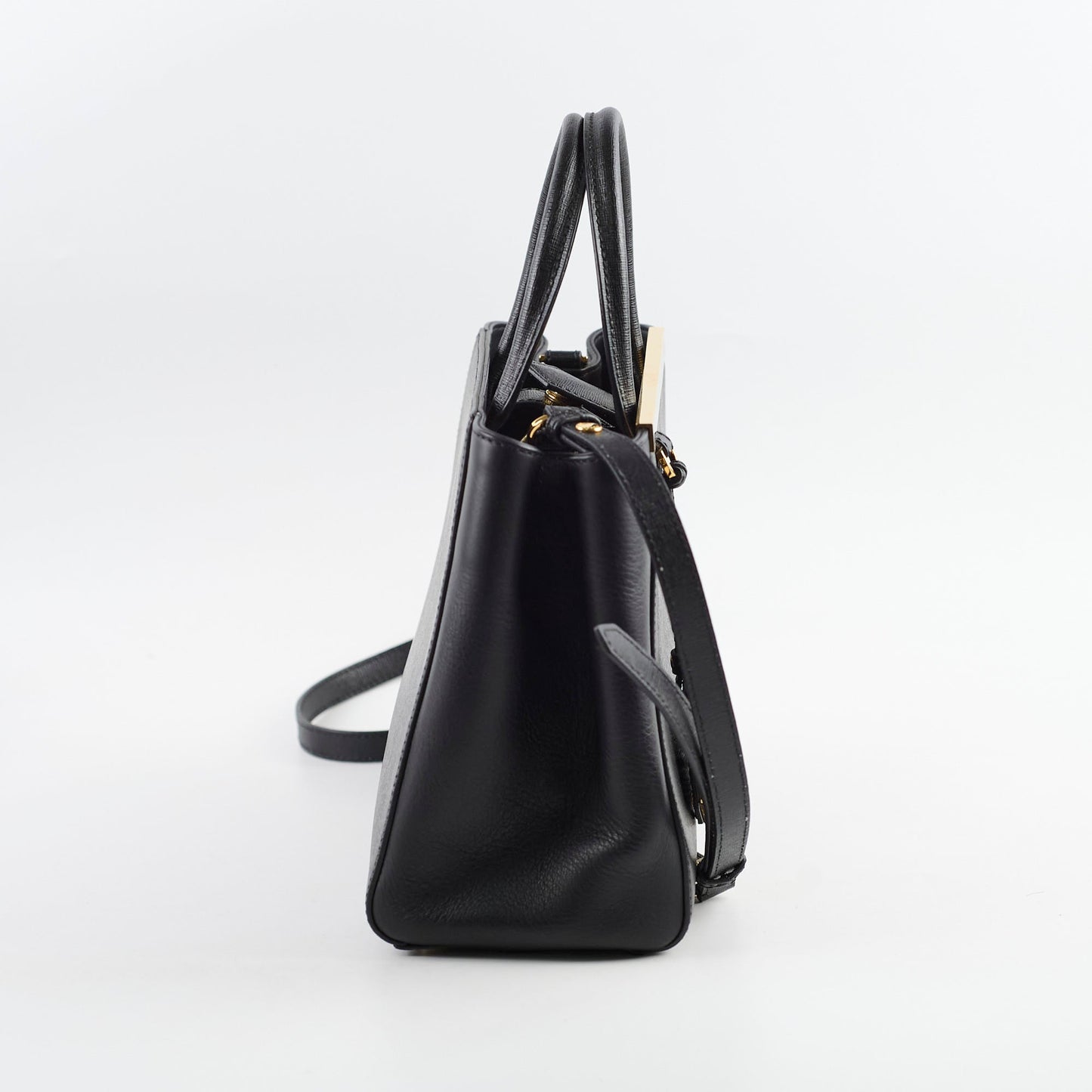 Fendi 2 Jours Small Tote Black