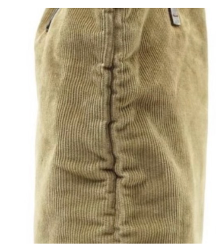 PREOWNED Fendi Tote Bag in Beige Corduroy