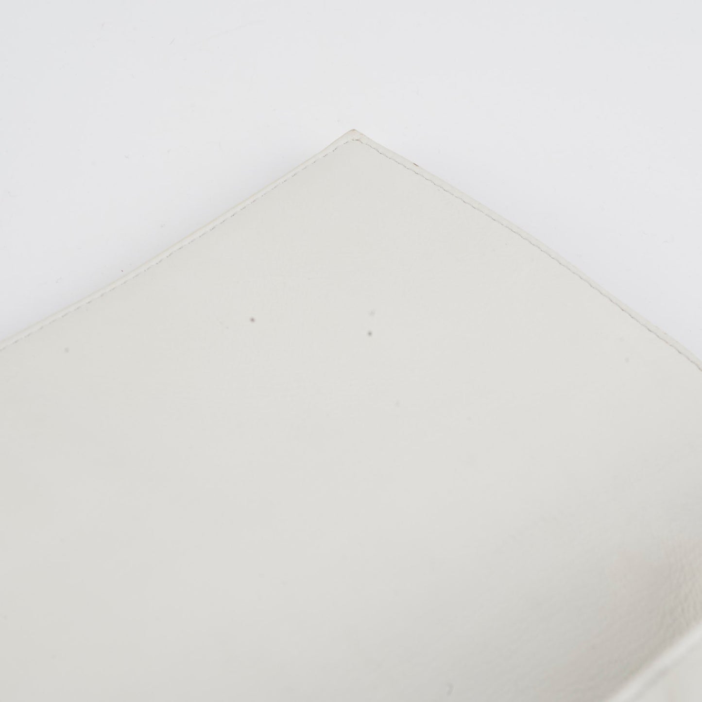 ITEM 1 - Fendi Baguette White Large Shoulder Bag