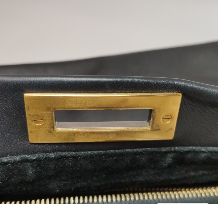 Preloved Fendi Peekaboo Medium Bag Black 250215781064350