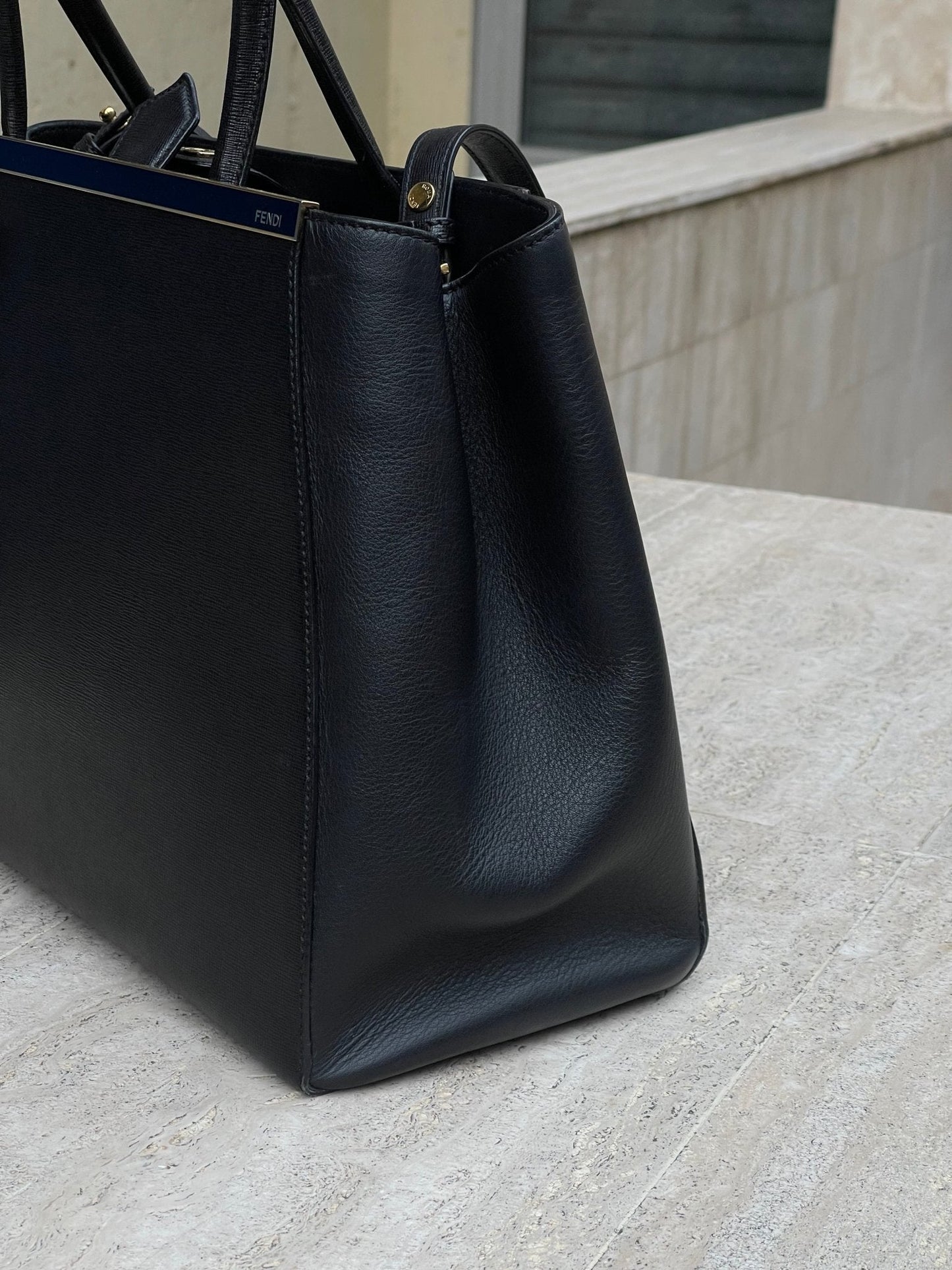 FENDI - sac 2jours noir