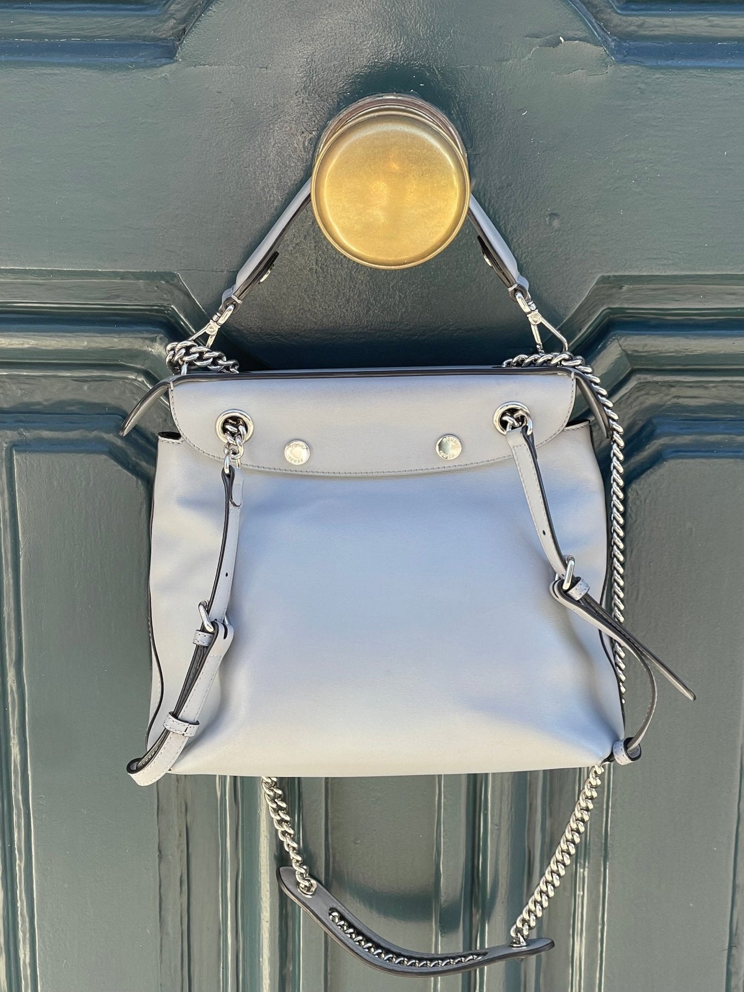 Fendi - Sac à dos Back to School gris