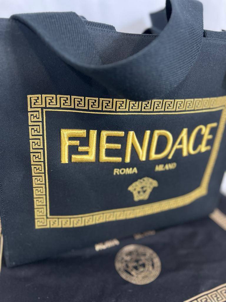 Fendi - Versace - Sac Cabas