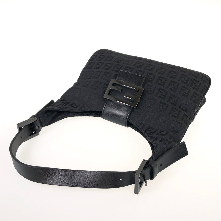FENDI Zucchino Mini Shoulder Shoulder Bag