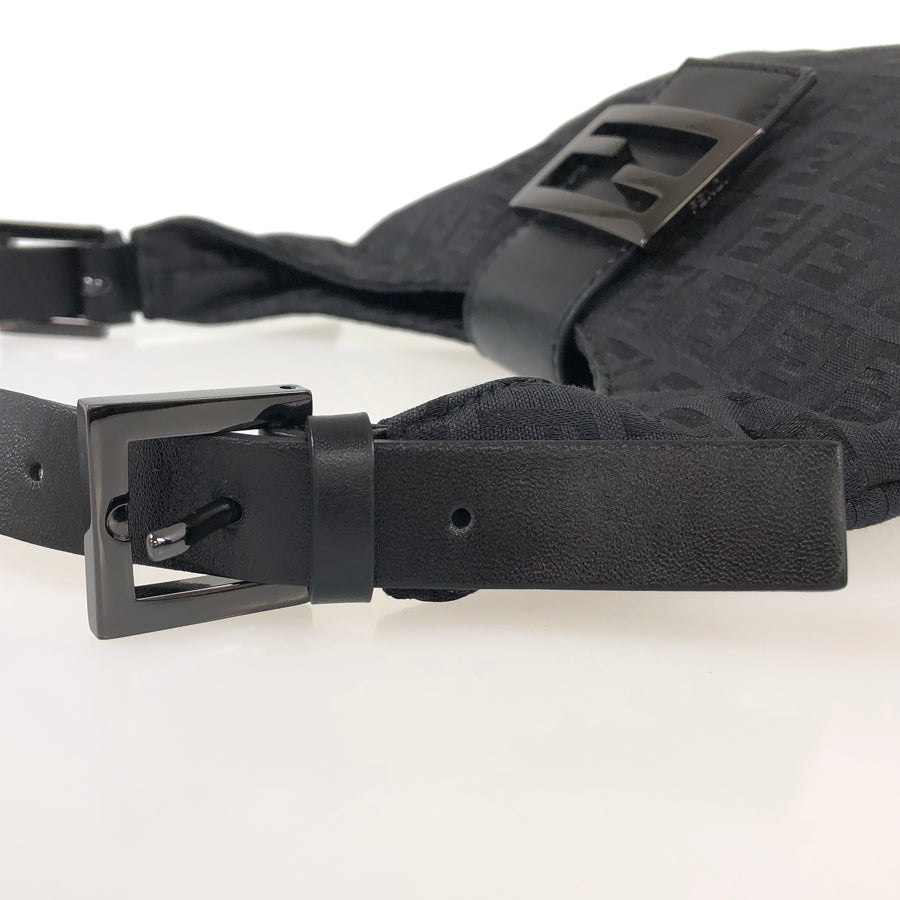 FENDI Zucchino Mini Shoulder Shoulder Bag