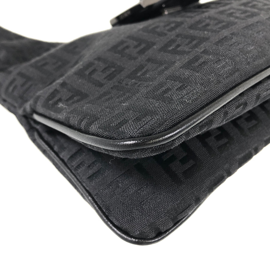 FENDI Zucchino Mini Shoulder Shoulder Bag