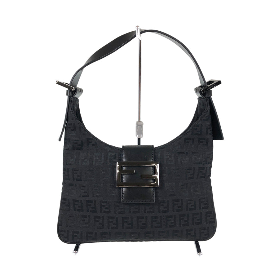 FENDI Zucchino Mini Shoulder Shoulder Bag
