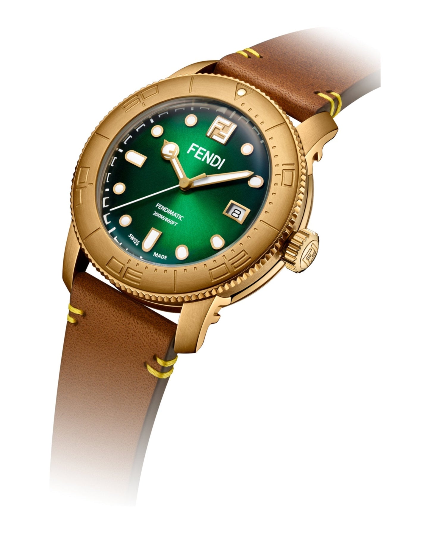 Fendi Aqua Automatic Diver Watch Mens F131020201