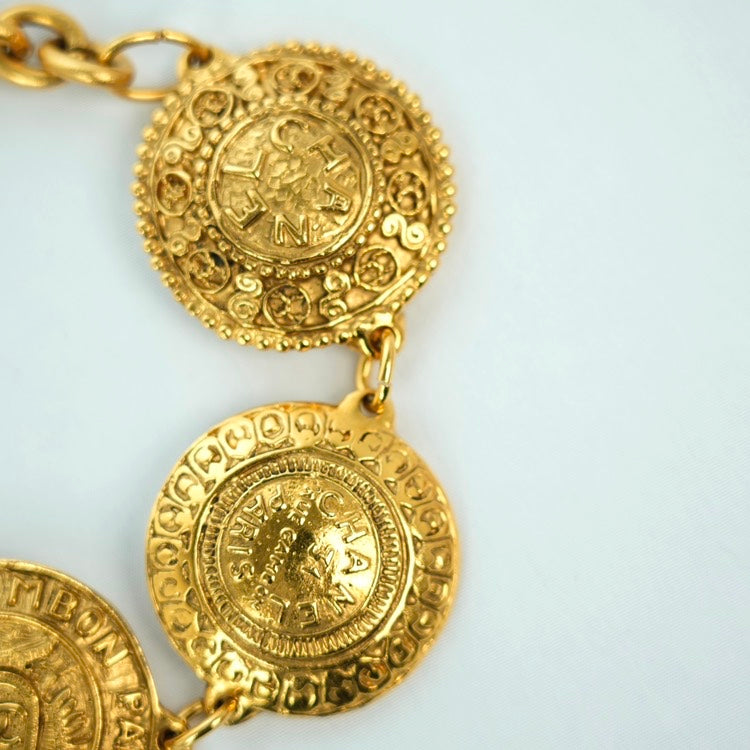 CHANEL Cambon Bracelet Gold Statement