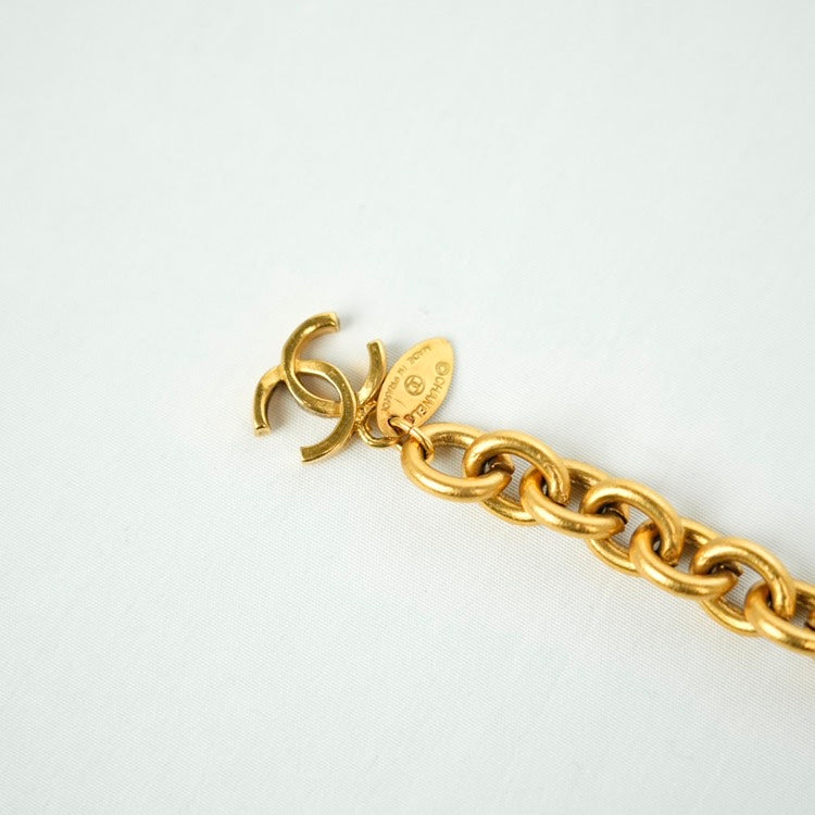 CHANEL Cambon Bracelet Gold Statement