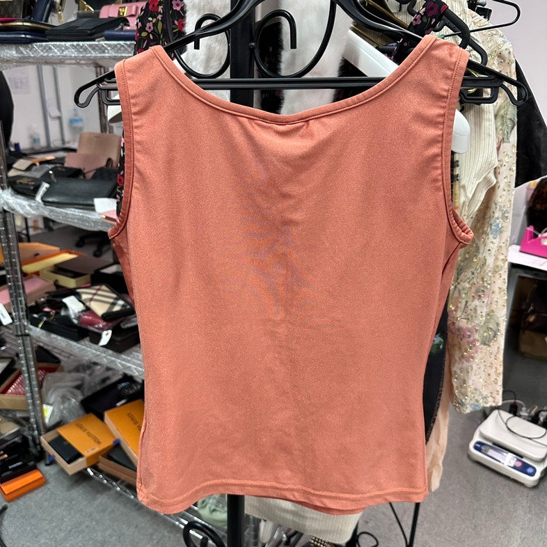 Pre-loved Fendi Tank Top Coral Vests