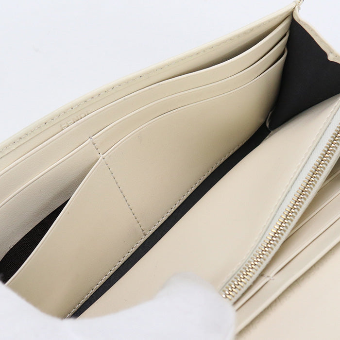 FENDI 8M0251 AAYZ Continental wallet Fendi Rome Long wallet leather White Women