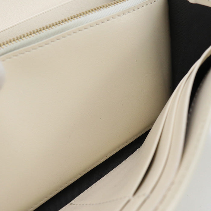 FENDI 8M0251 AAYZ Continental wallet Fendi Rome Long wallet leather White Women