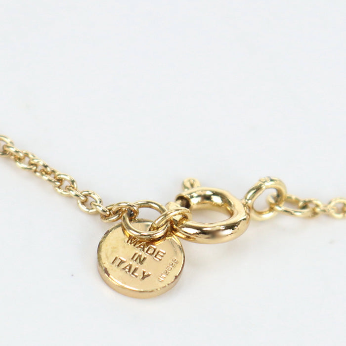 FENDI 8AG761 6DM F0890 Bracelet F is Fendi metal/Rhinestone gold Women