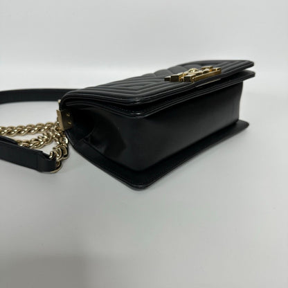 Preloved Chanel Leboy bag Black color - NG102621