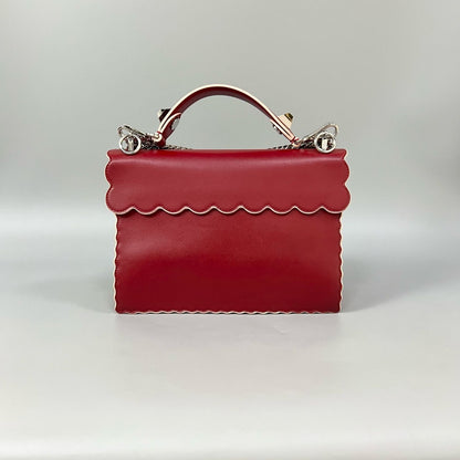 Preloved Fendi kan I bag 26*18*8cm red XJ10867