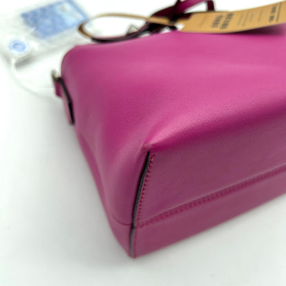 Pre-owned FENDI Vitello Dolce Medium By The Way Boston Bag Magenta CN2304200005