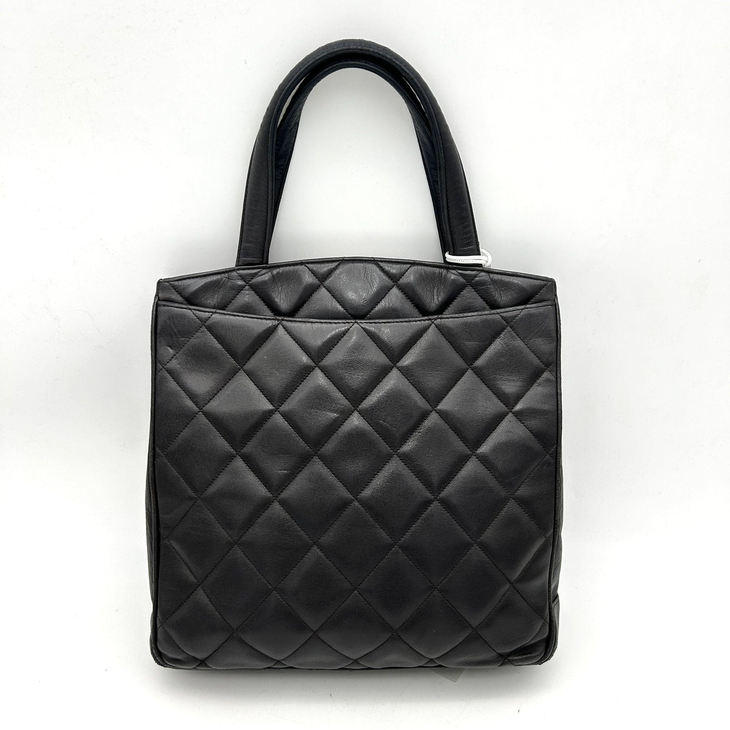 Chanel Black Caviar Leather Tote Bag LA6332