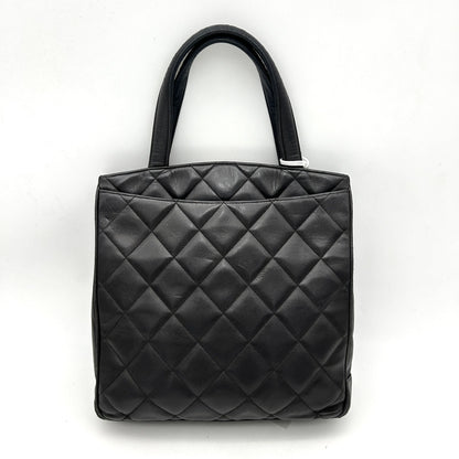 Chanel Black Caviar Leather Tote Bag LA6332