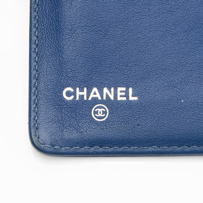 Chanel Caviar Leather Timeless CC Yen Wallet (SHF-23516)