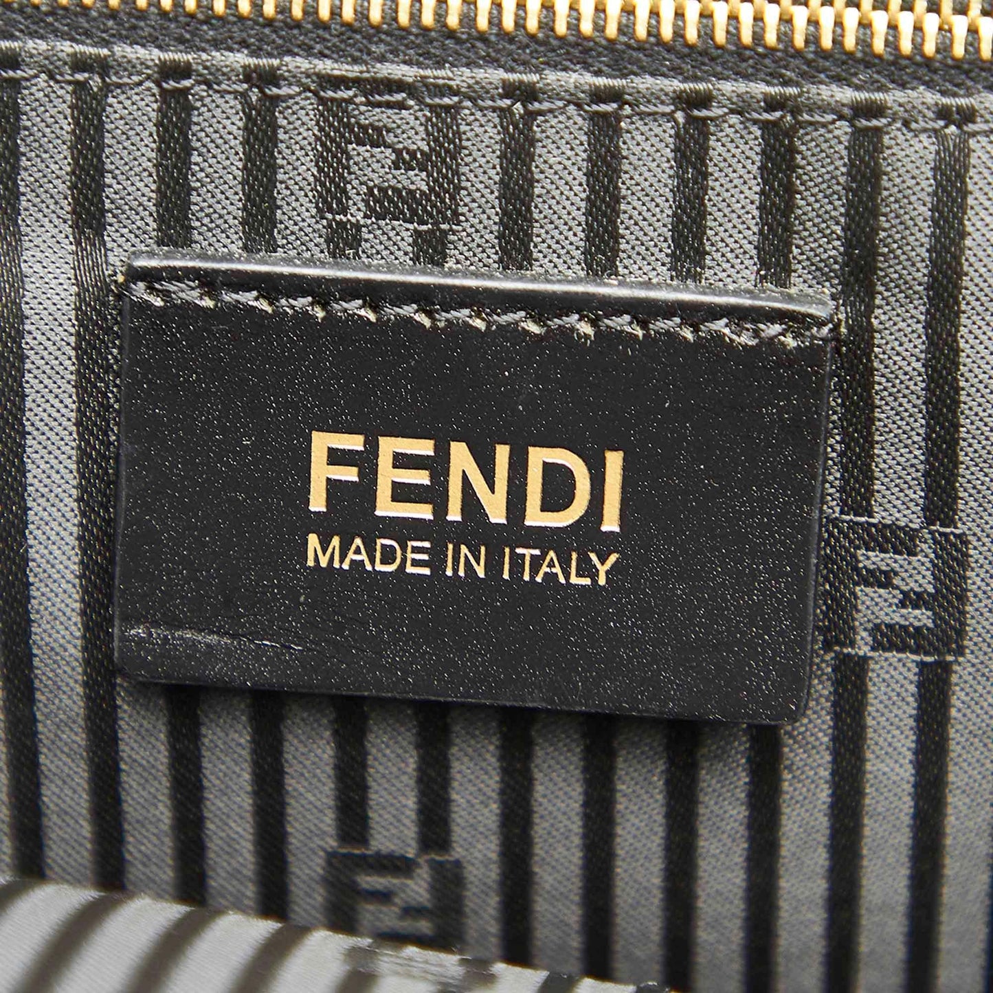 Fendi 2Jours Leather Handbag