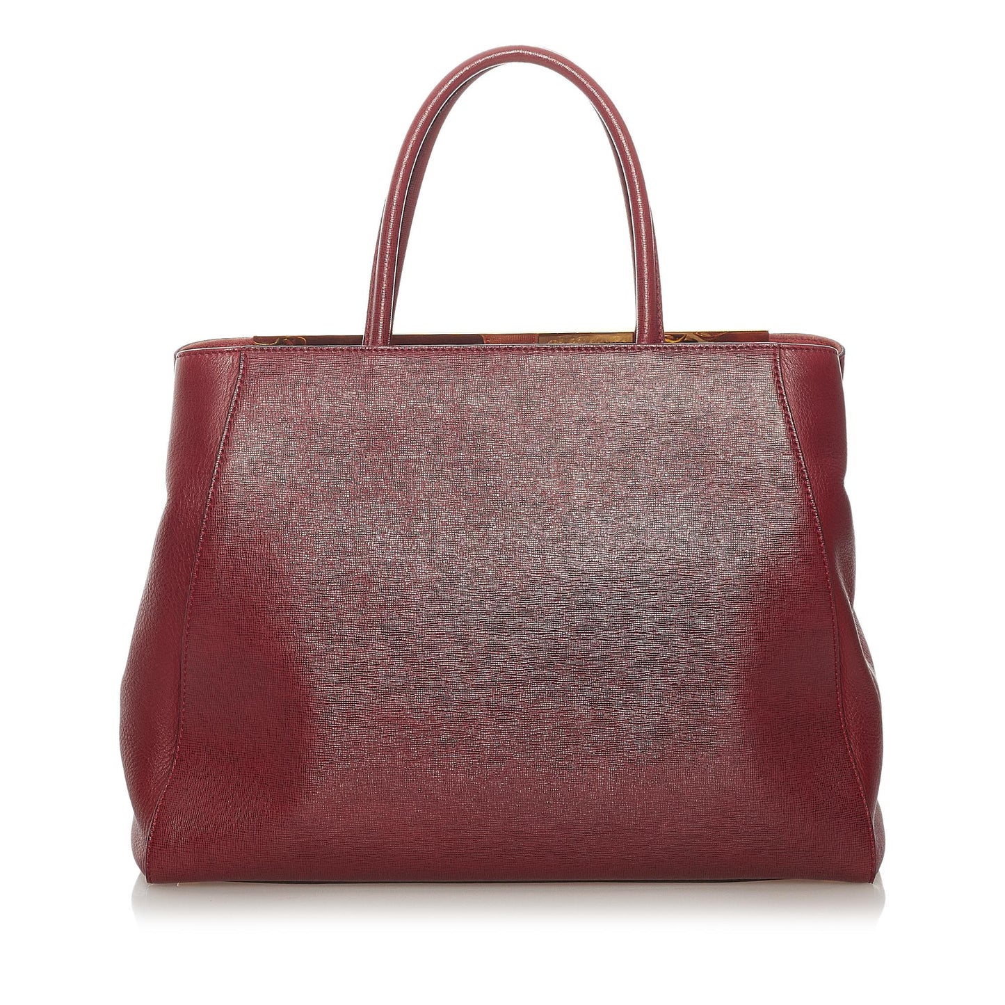 Fendi 2Jours Leather Handbag